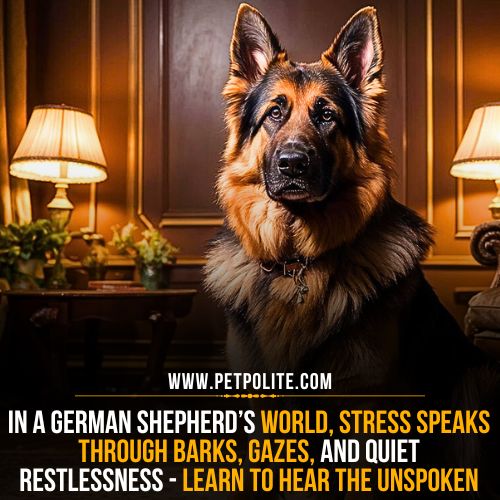 Can grooming reduce stress in German Shepherds?